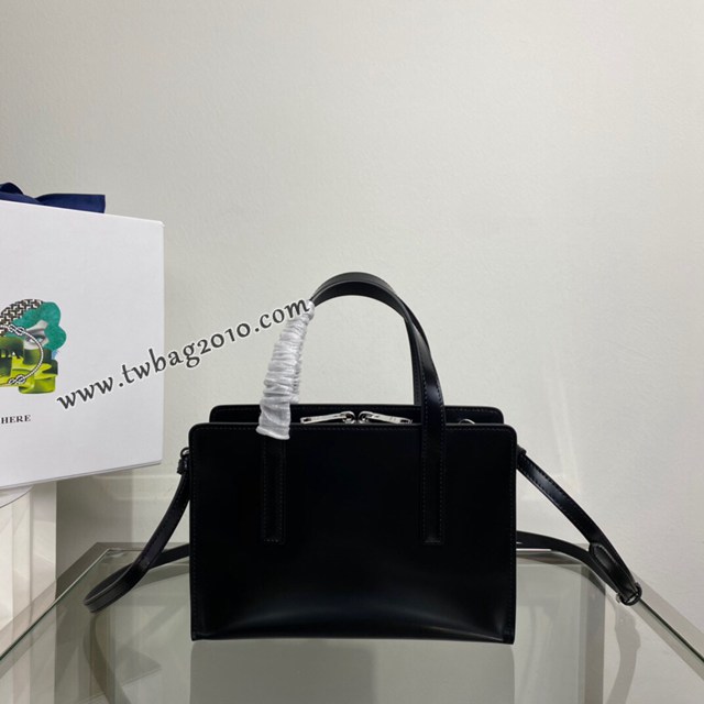 Prada專櫃新款mini購物袋 1BA357 普拉達複刻Re-Edition全皮手提包 csp1080